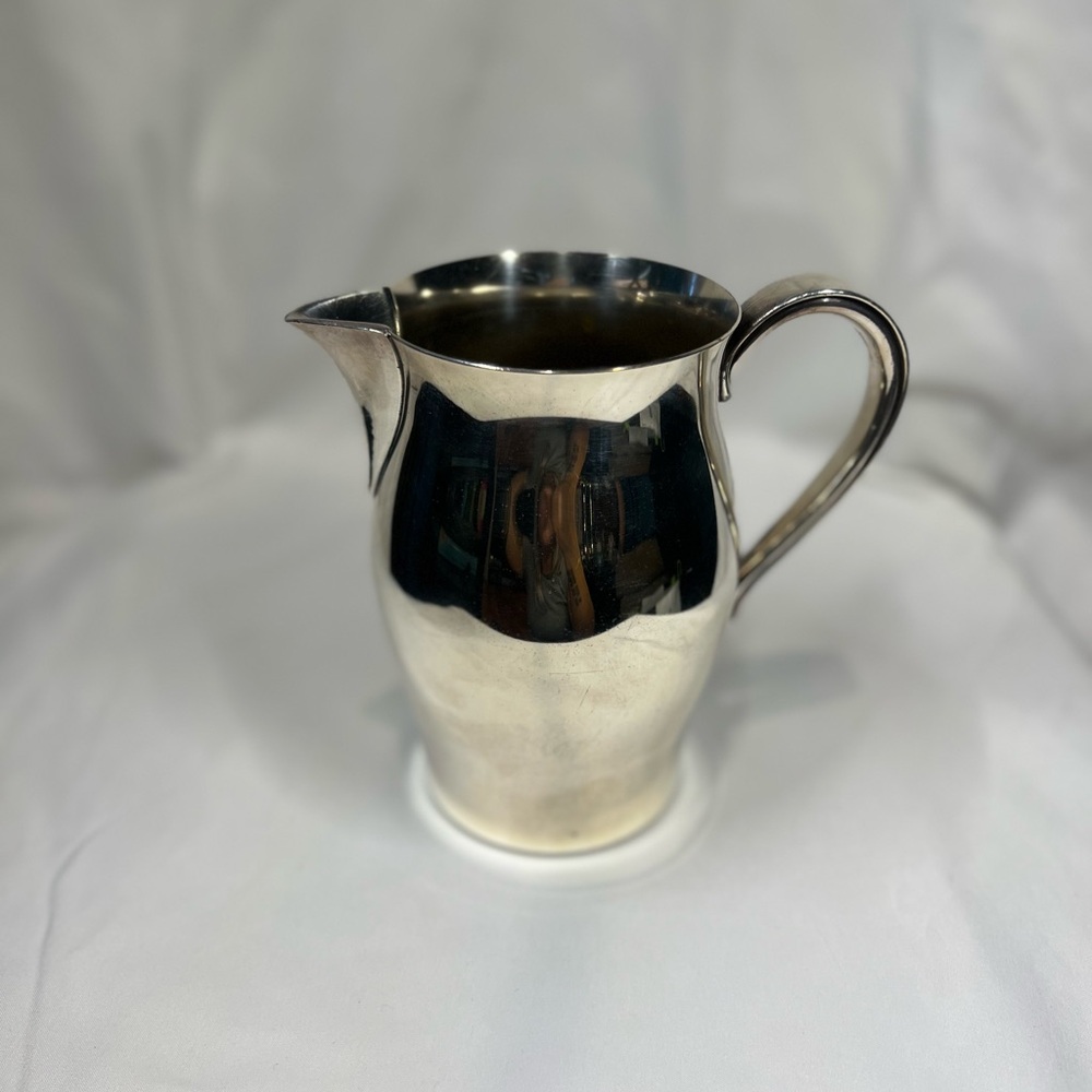 WM Rogers Silver Pitcher